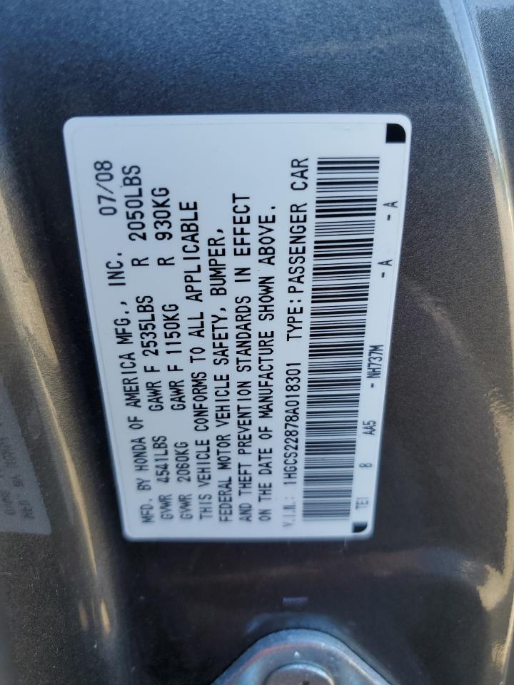 2008 HONDA ACCORD EXL photo 25