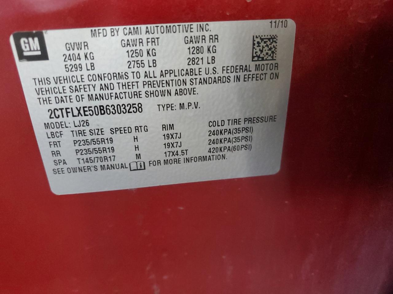 2011 GMC TERRAIN SLT photo 37