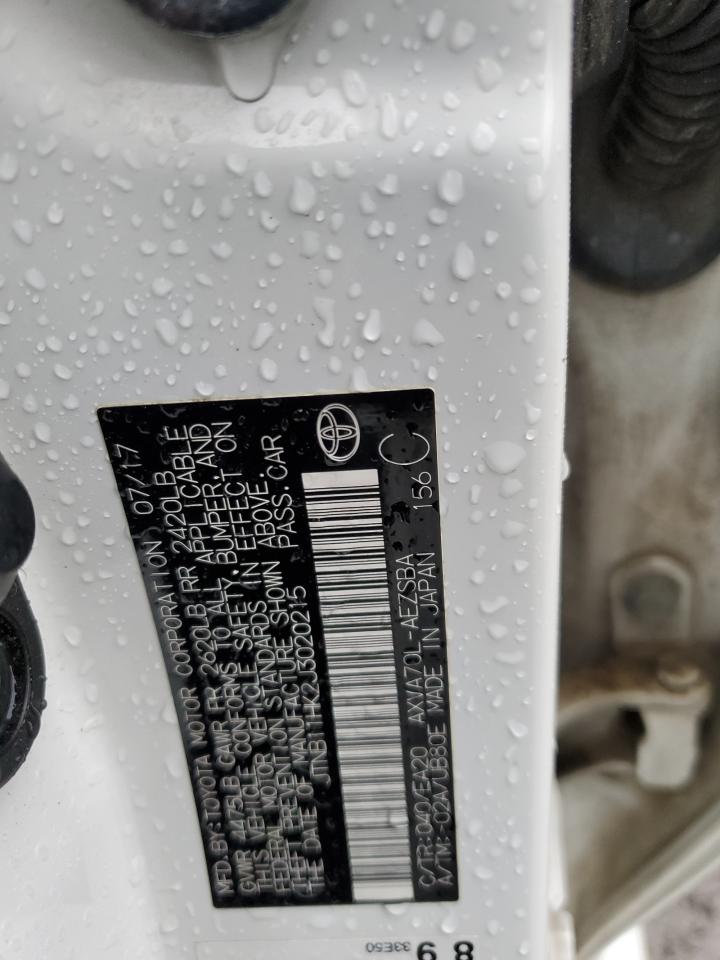 2018 TOYOTA CAMRY L photo 13