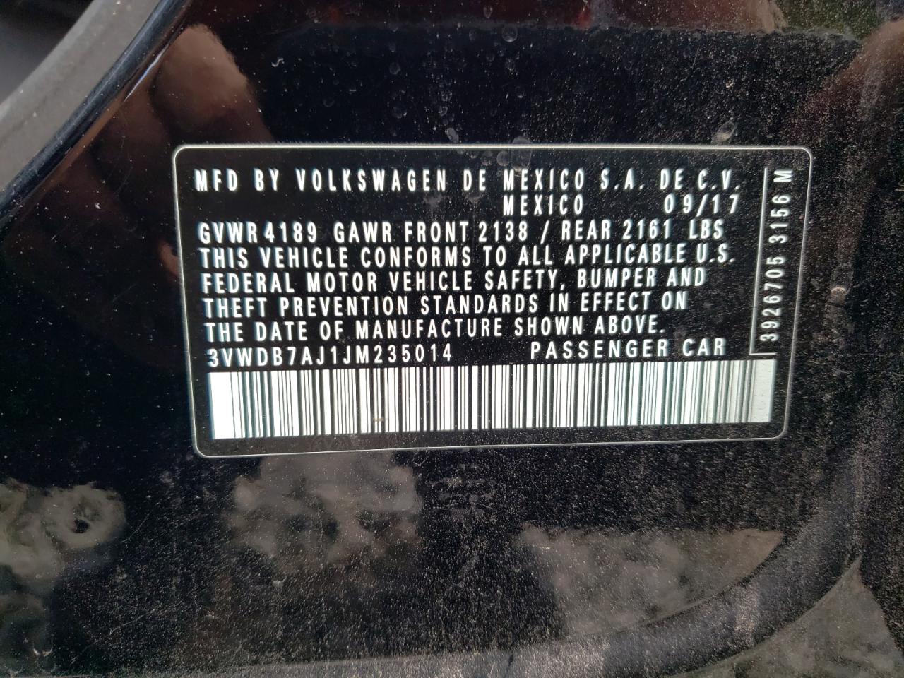 2018 VOLKSWAGEN JETTA SE photo 13