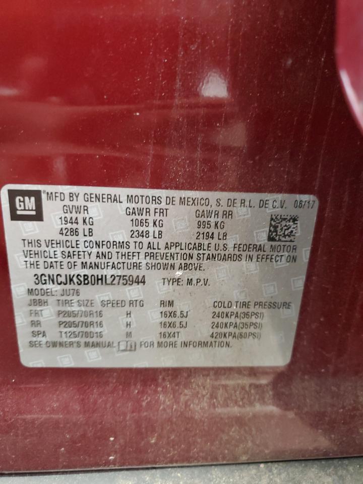 2017 CHEVROLET TRAX LS photo 25