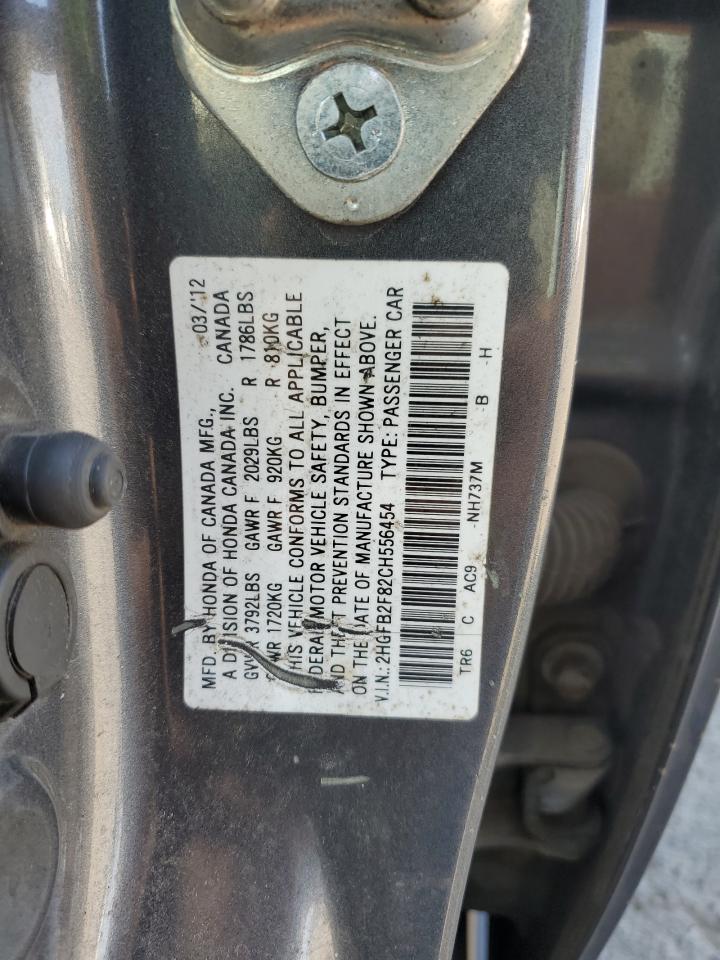 2012 HONDA CIVIC EX photo 23