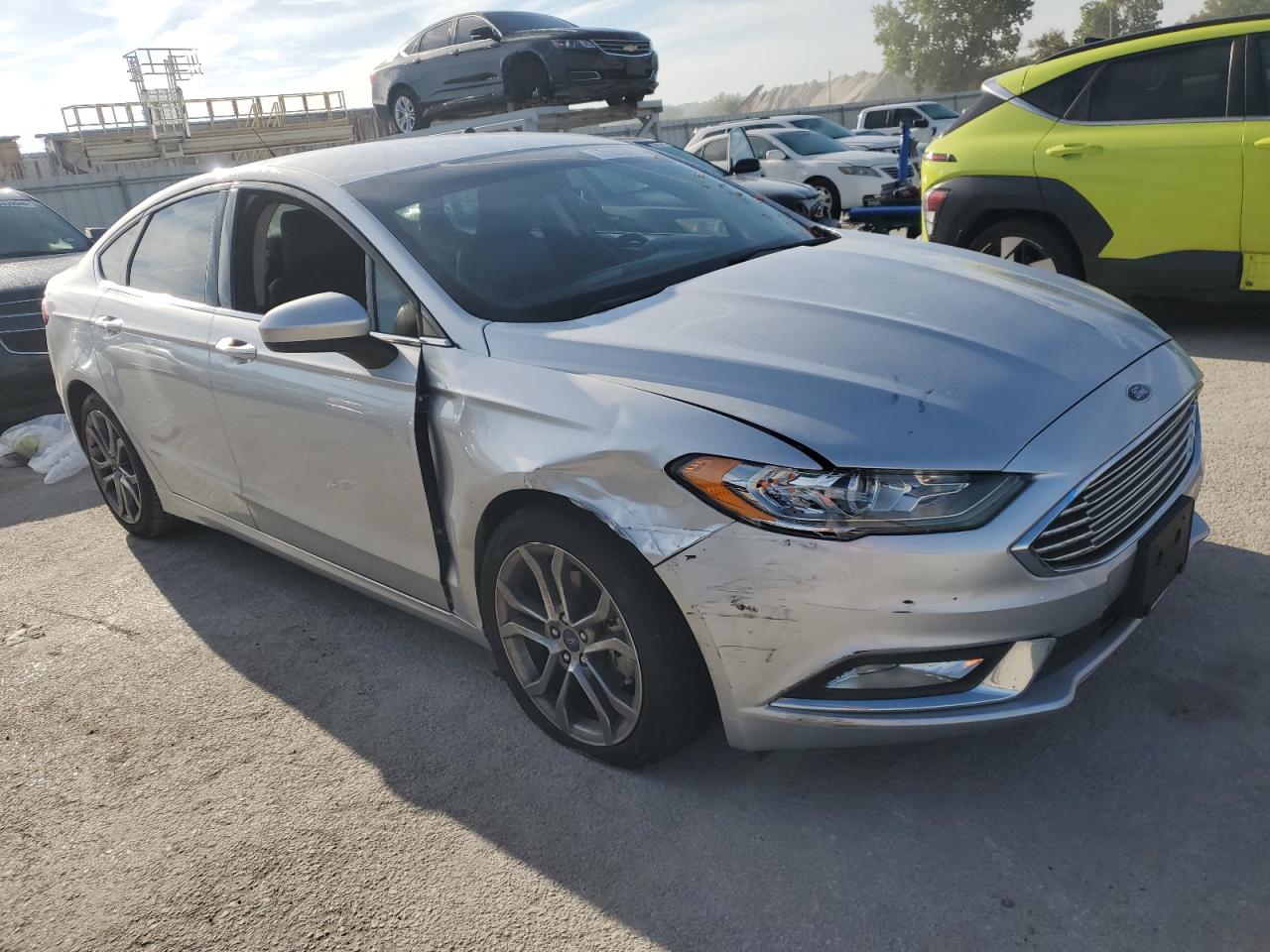 2017 FORD FUSION SE photo 4