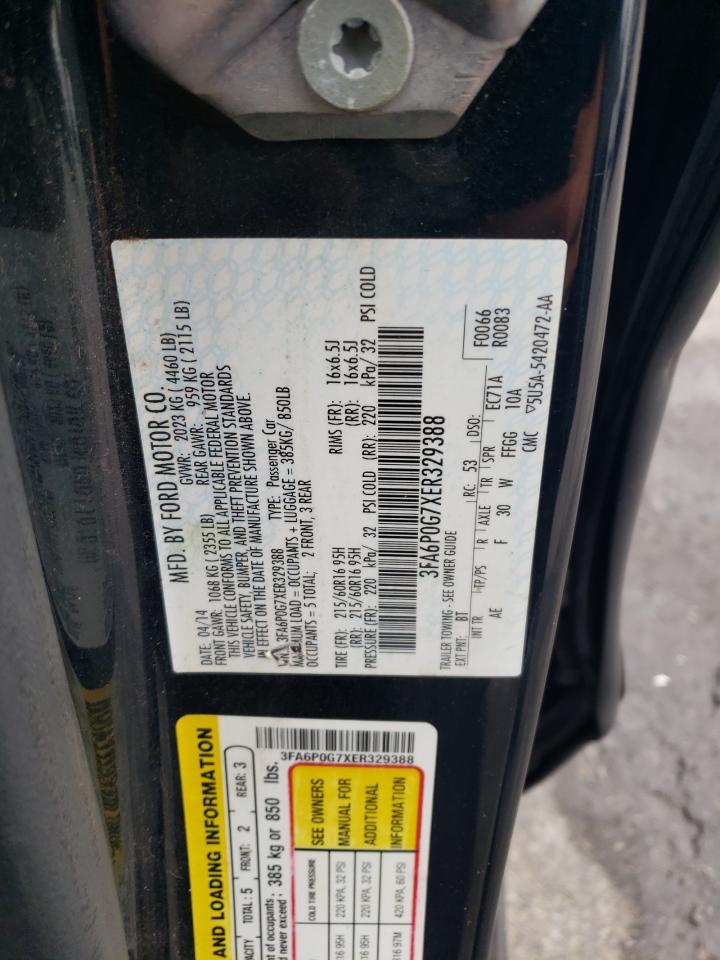 2014 FORD FUSION S photo 23