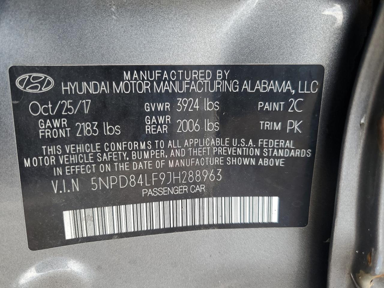 2018 HYUNDAI ELANTRA SEL photo 23