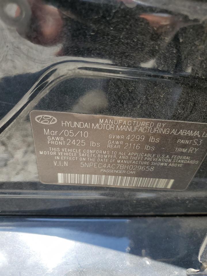 2011 HYUNDAI SONATA SE photo 11
