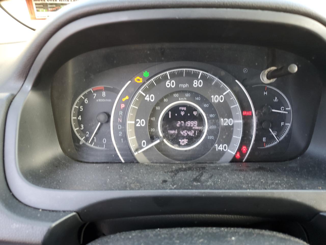 2012 HONDA CR-V EXL photo 9