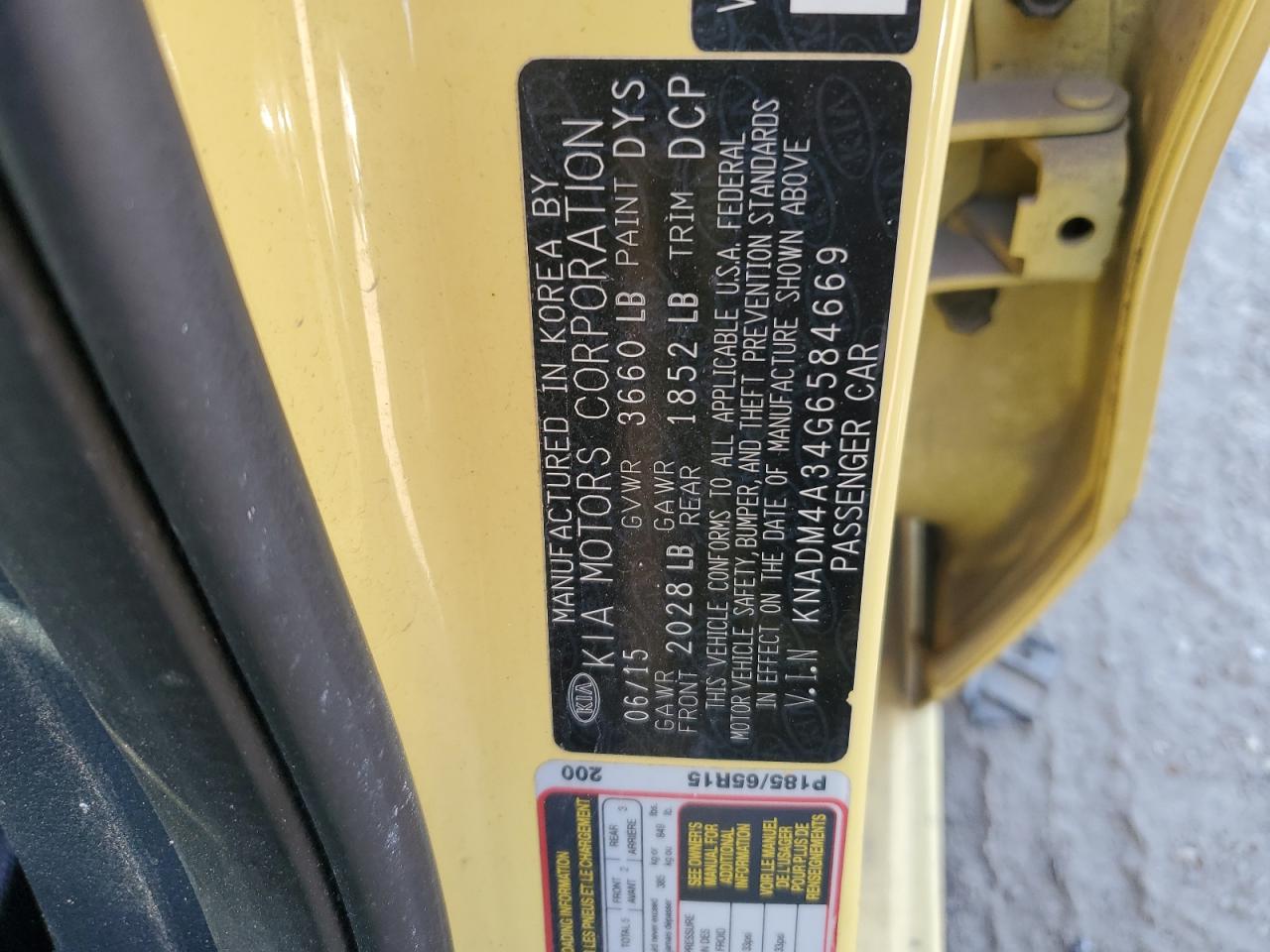2016 KIA RIO LX photo 23