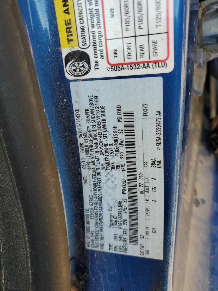 2011 FORD FIESTA SE photo 34