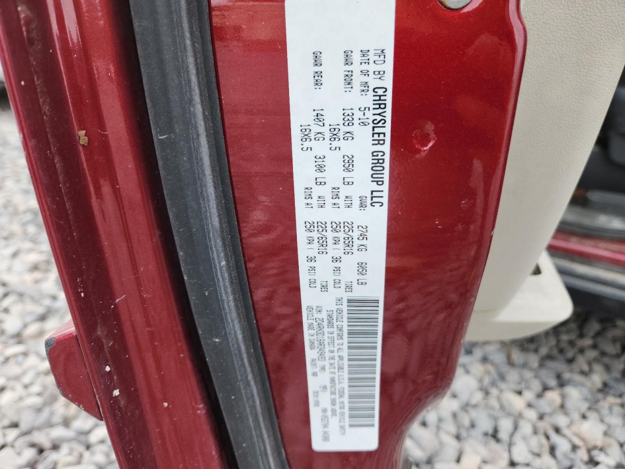 2010 DODGE GRAND CARAVAN HERO photo 13