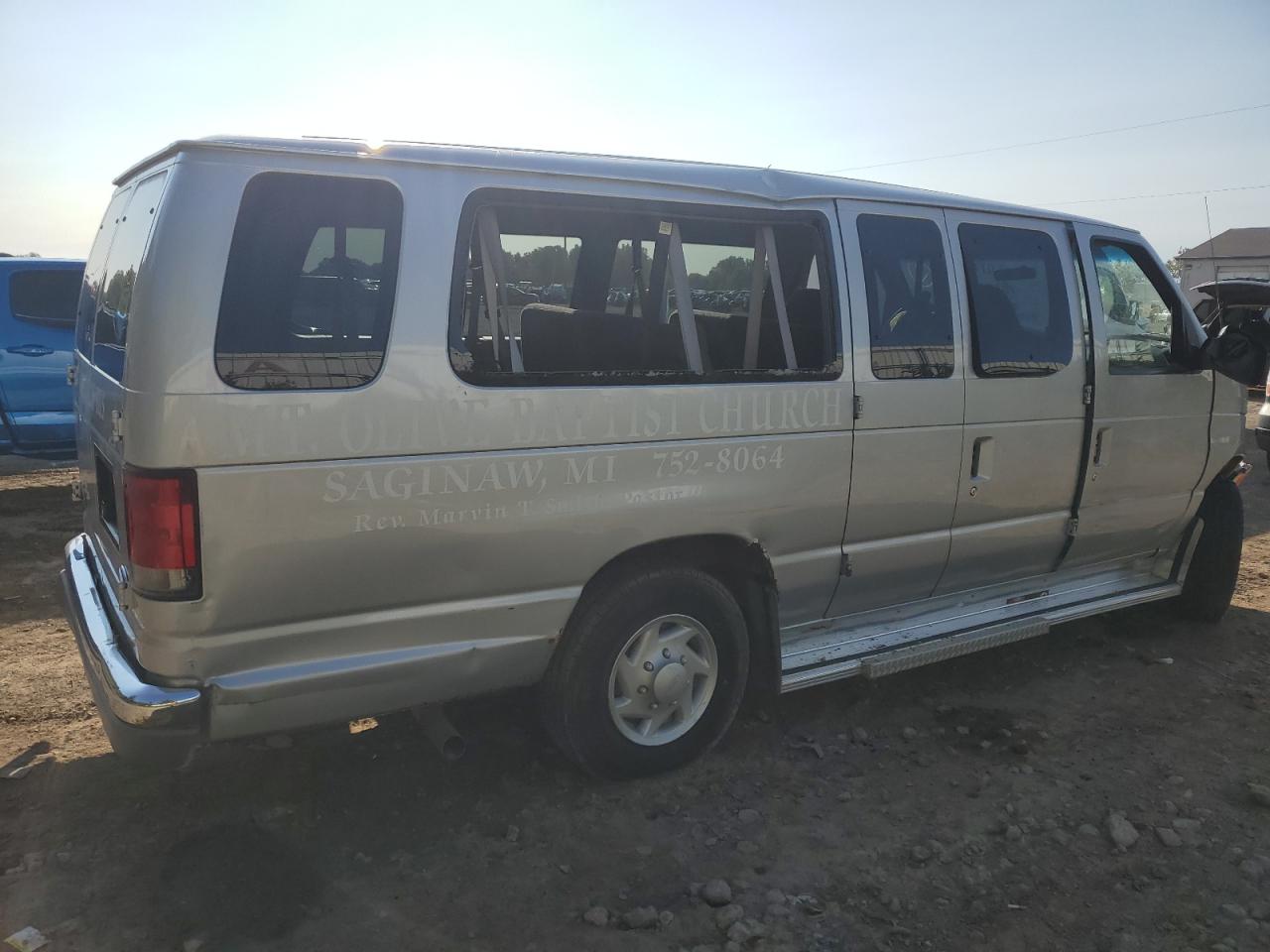 2000 FORD ECONOLINE E350 SUPER DUTY WAGON photo 3