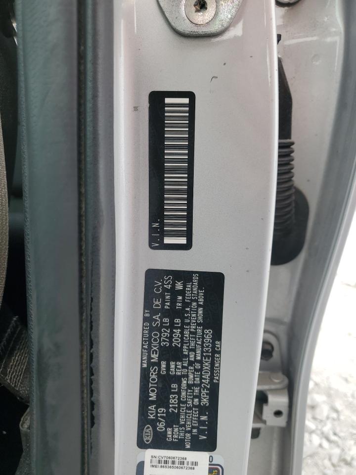 2019 KIA FORTE FE photo 37