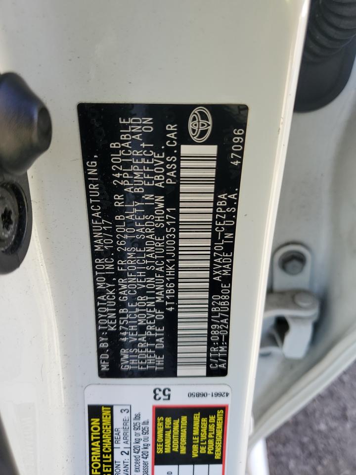 2018 TOYOTA CAMRY XSE photo 12