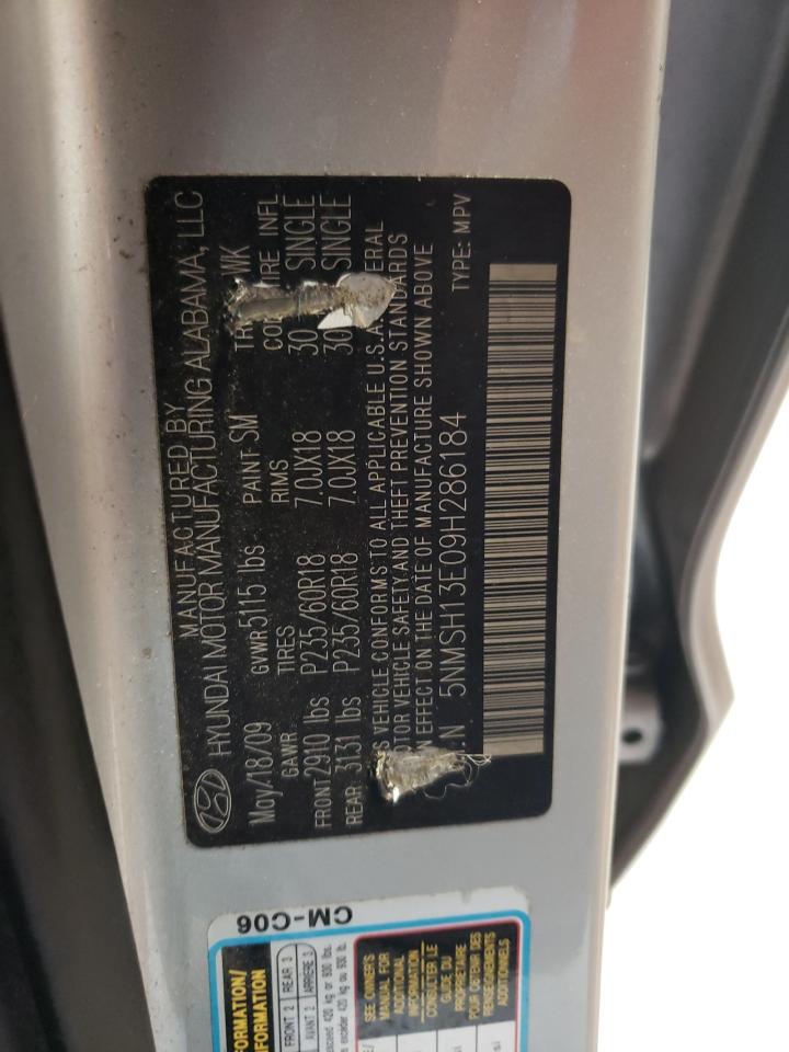 2009 HYUNDAI SANTA FE SE photo 37
