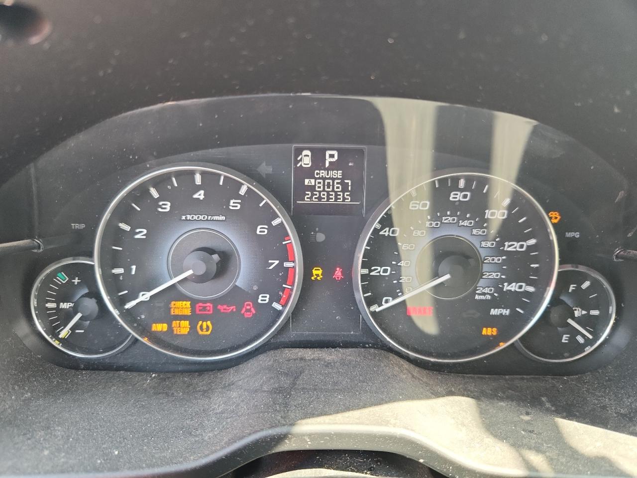 2010 SUBARU OUTBACK 2.5I PREMIUM photo 9