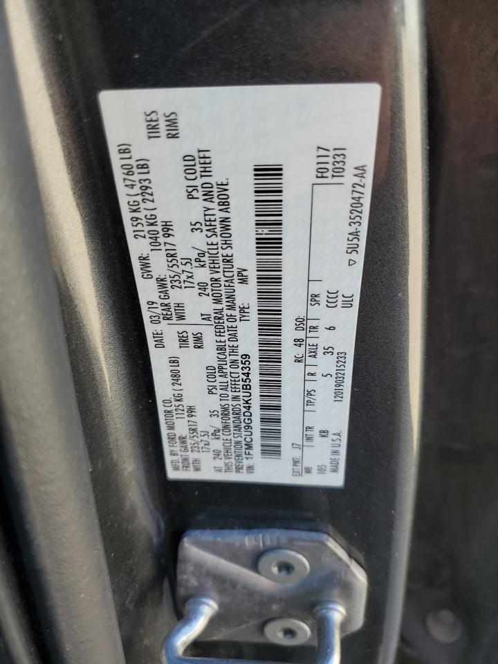 2019 FORD ESCAPE SE photo 27