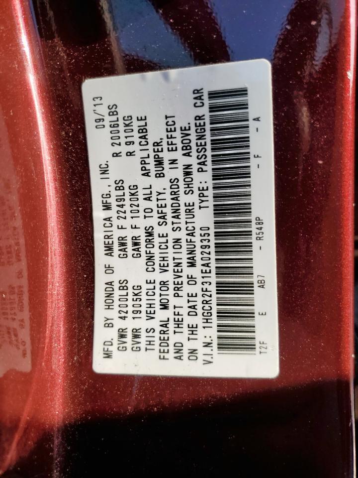 2014 HONDA ACCORD LX photo 34