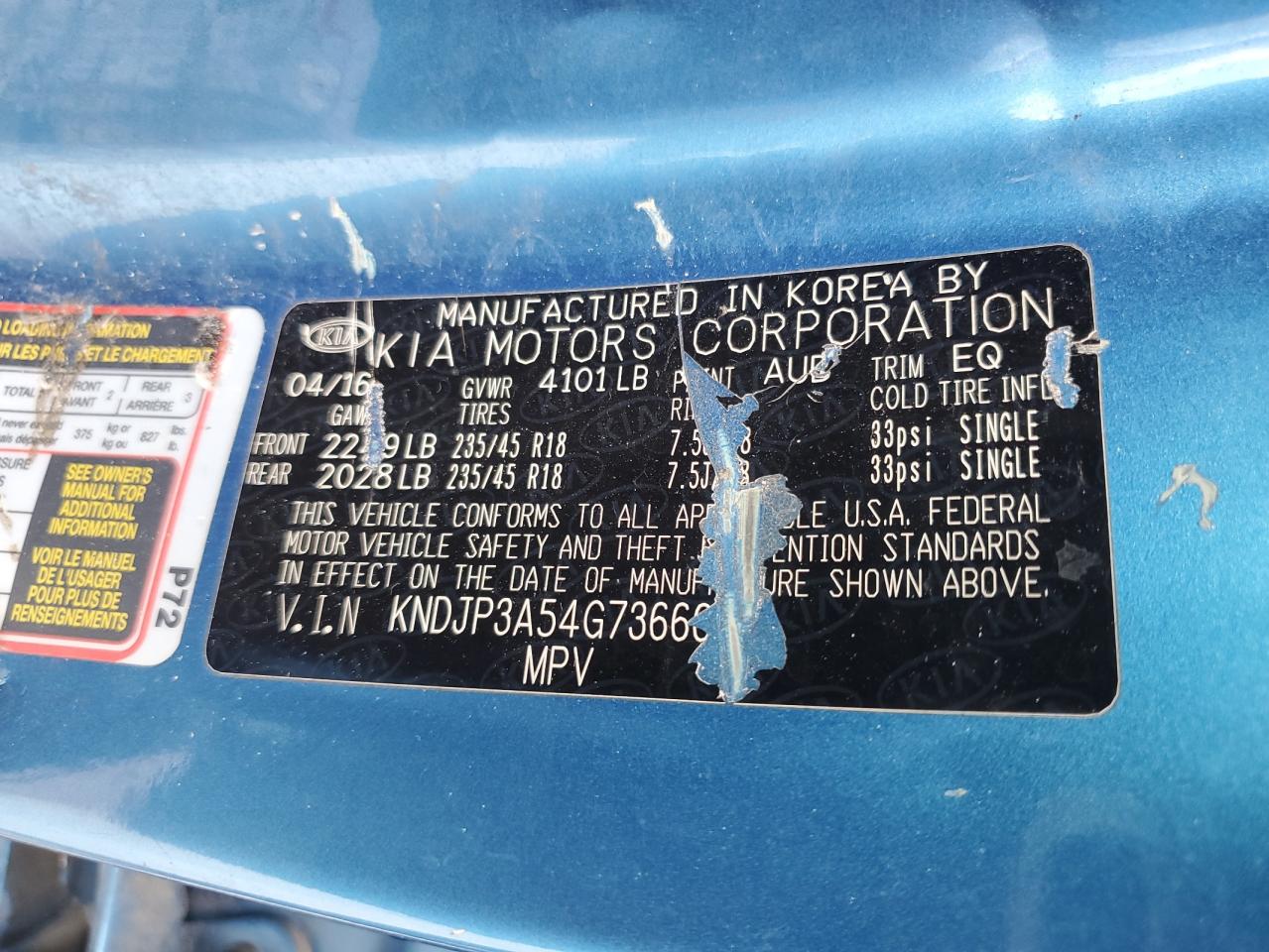 2016 KIA SOUL + photo 27
