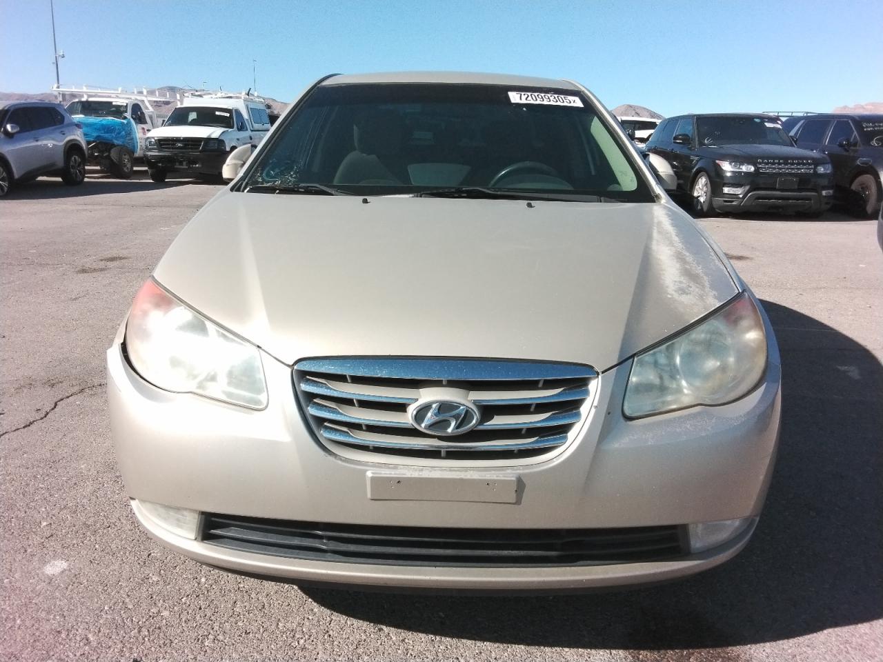 2010 HYUNDAI ELANTRA BLUE photo 5