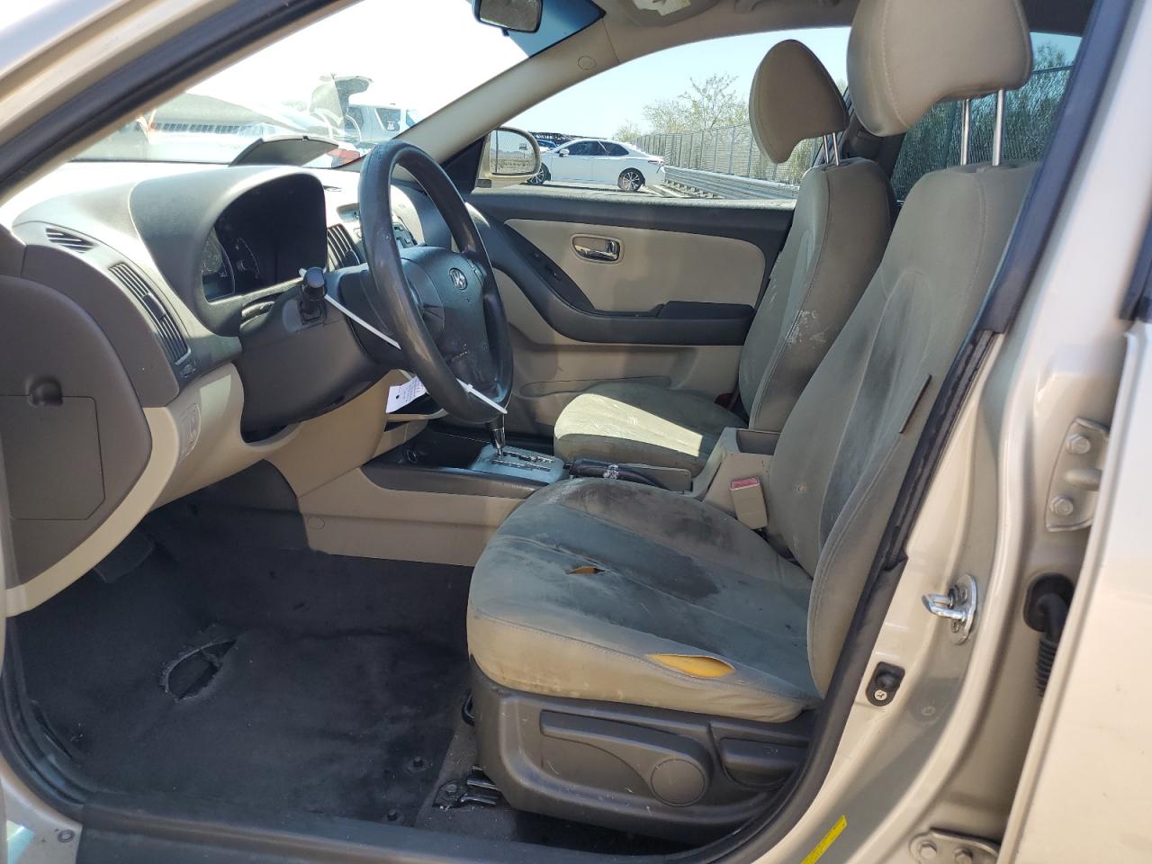 2010 HYUNDAI ELANTRA BLUE photo 7