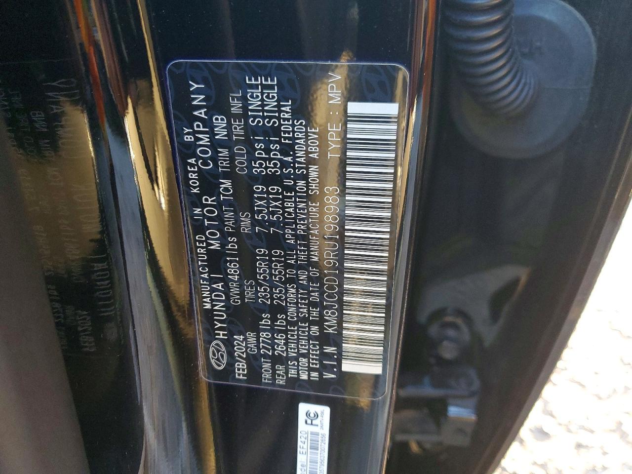 2024 HYUNDAI TUCSON SEL CONVENIENCE photo 14