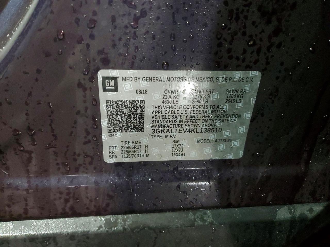 2019 GMC TERRAIN SLE photo 37