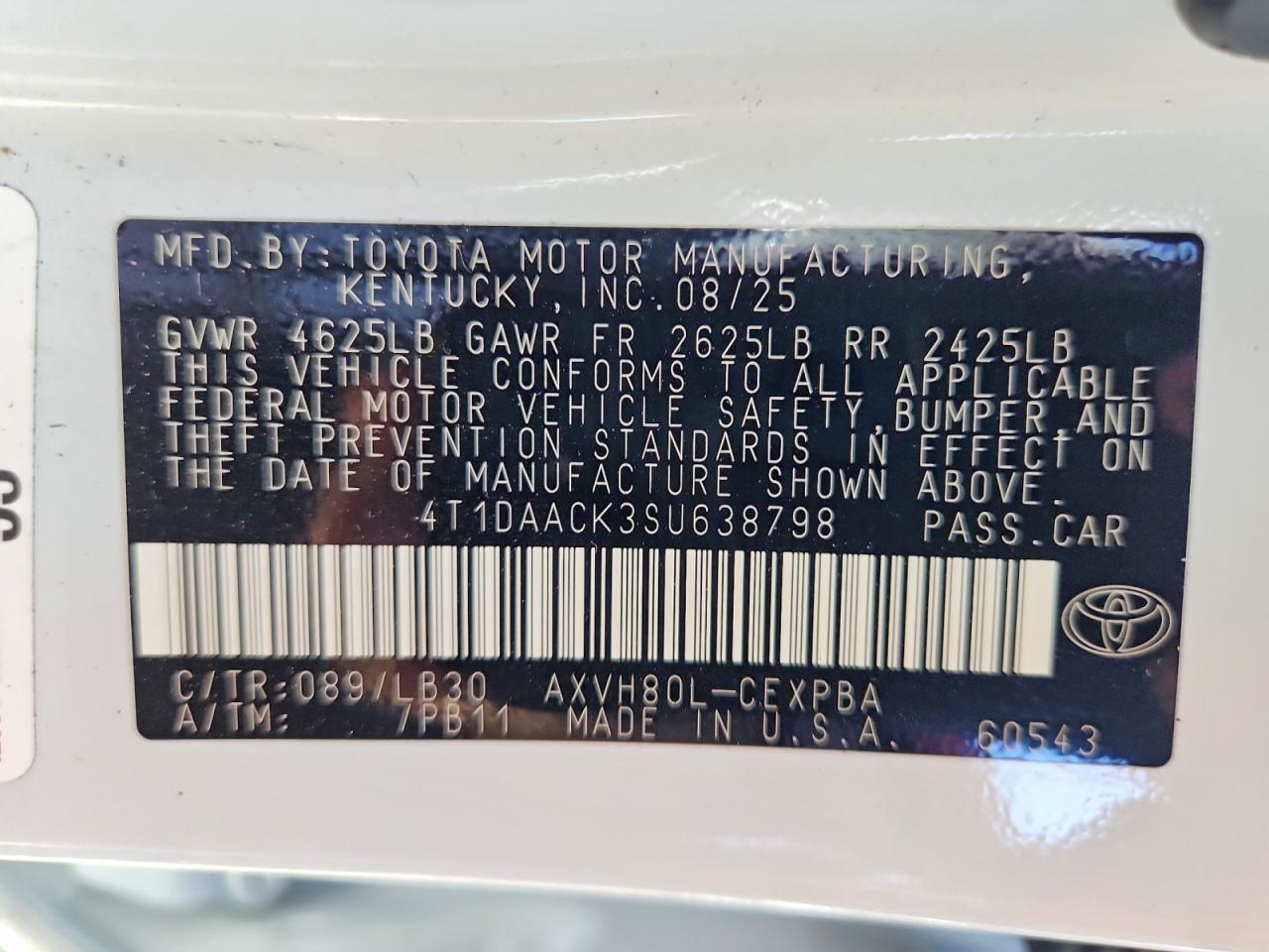2025 TOYOTA CAMRY XSE photo 25
