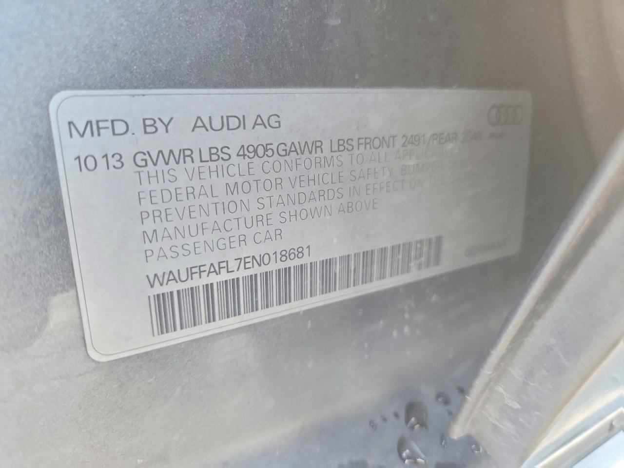 2014 AUDI A4 PREMIUM PLUS photo 23