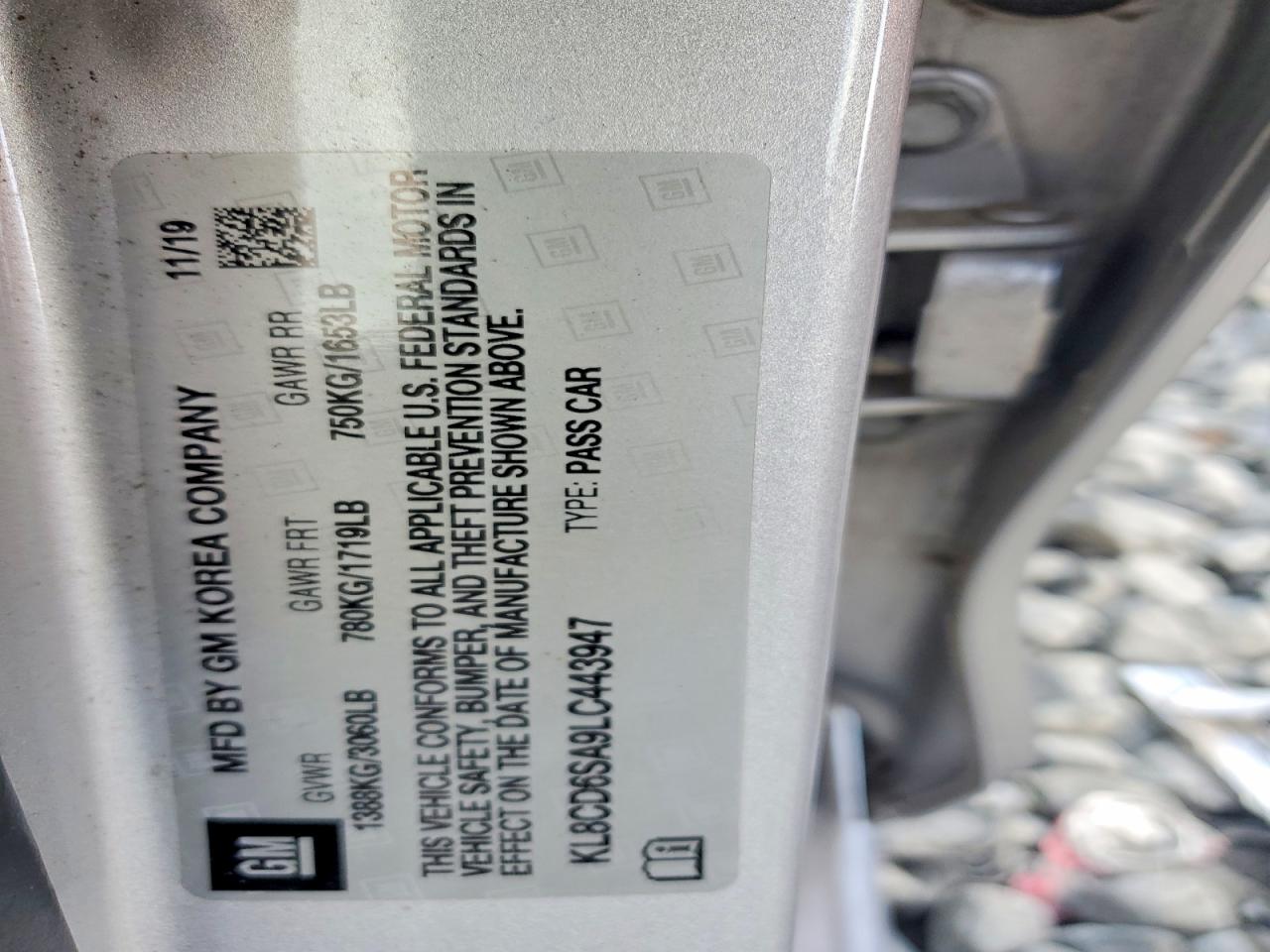 2020 CHEVROLET SPARK 1LT photo 23