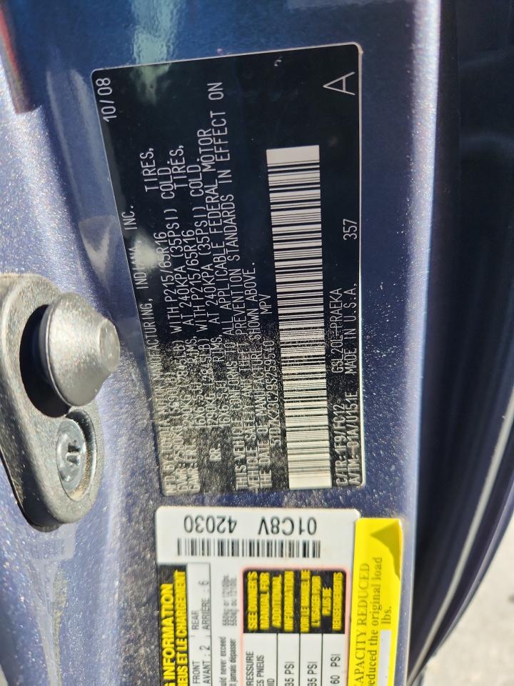 2009 TOYOTA SIENNA CE photo 13
