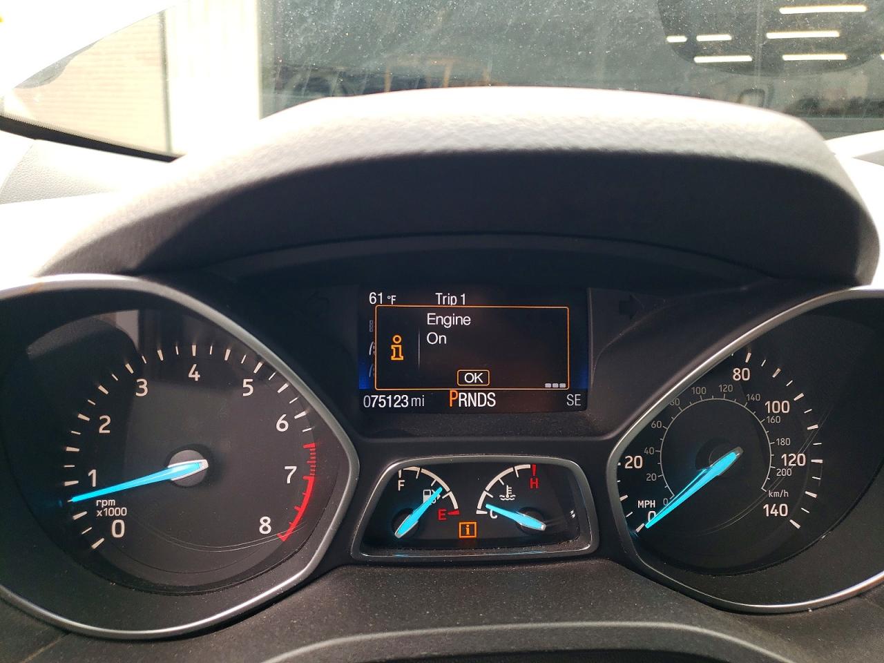 2017 FORD ESCAPE S photo 9