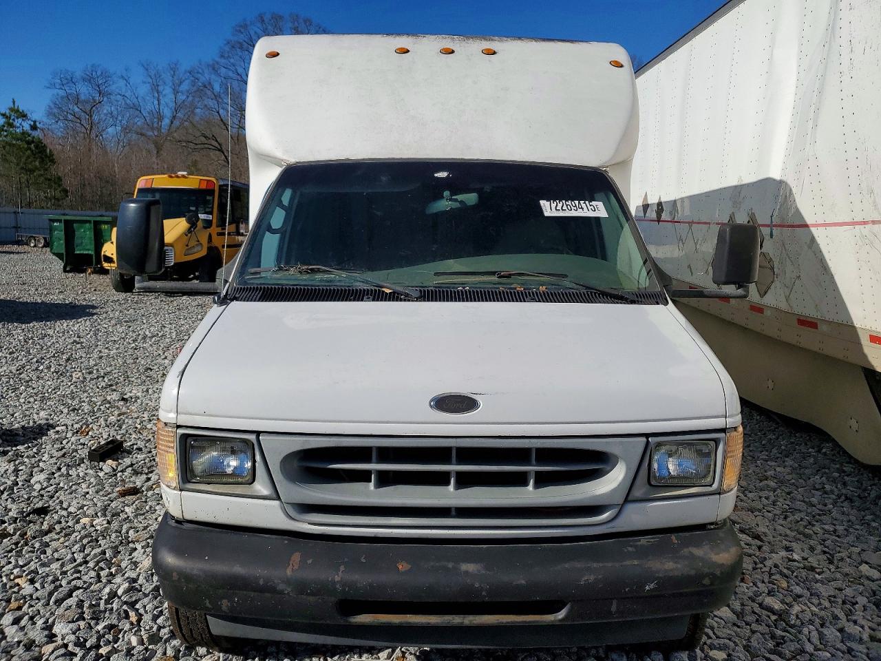 2001 FORD E350 DELIVERY TRUCK photo 5