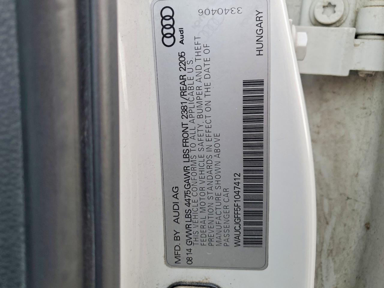 2015 AUDI A3 PREMIUM PLUS photo 23