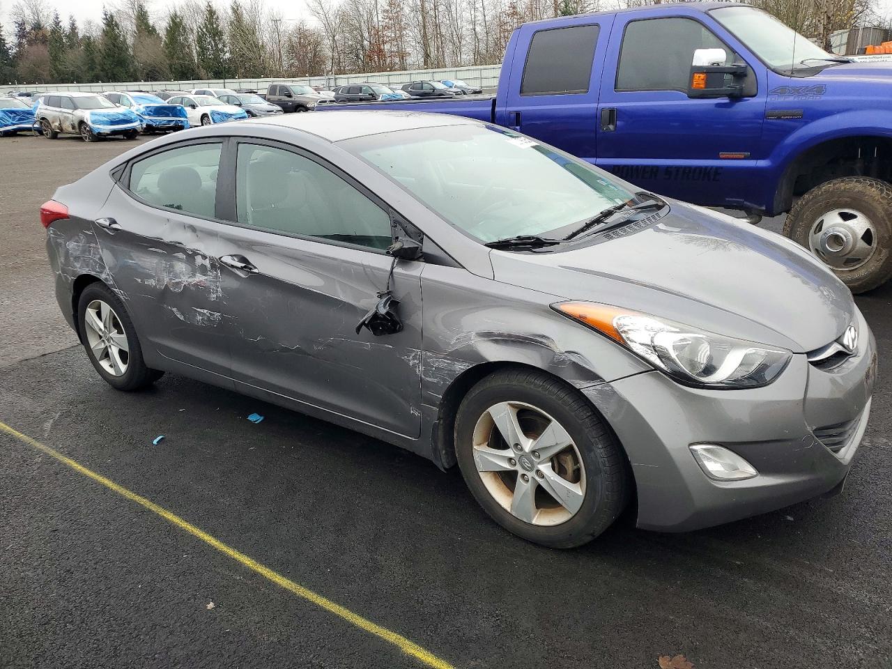 2013 HYUNDAI ELANTRA GLS photo 4