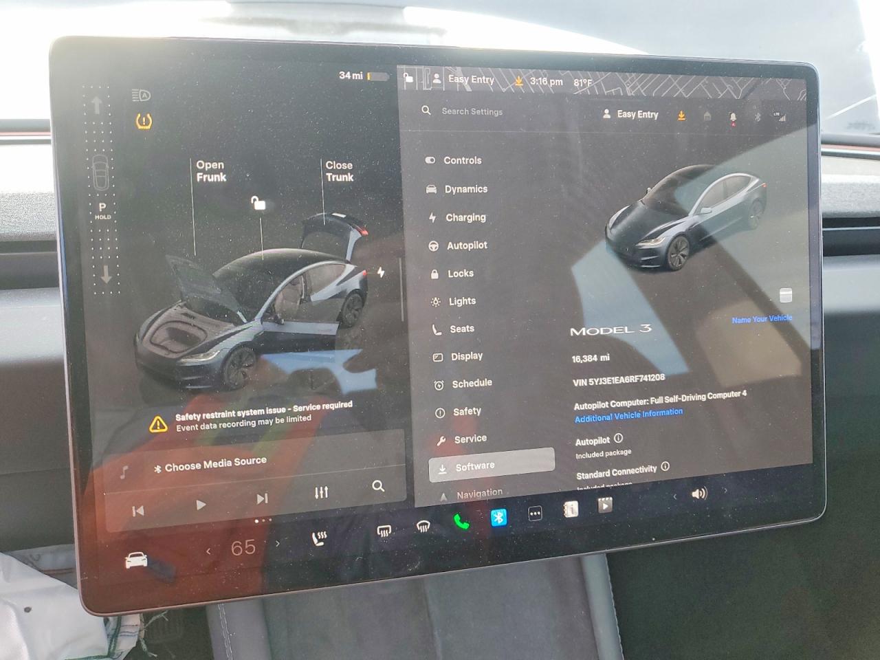 2024 TESLA MODEL 3 photo 17