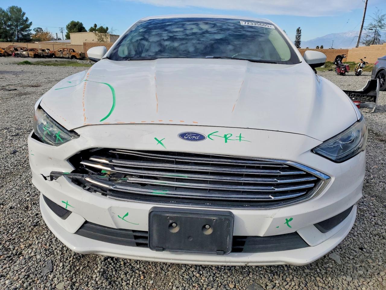 2017 FORD FUSION SE photo 5