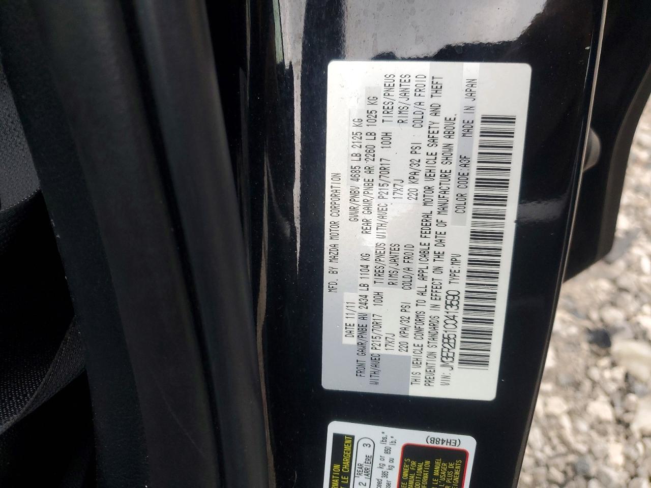 2012 MAZDA CX-7 photo 25