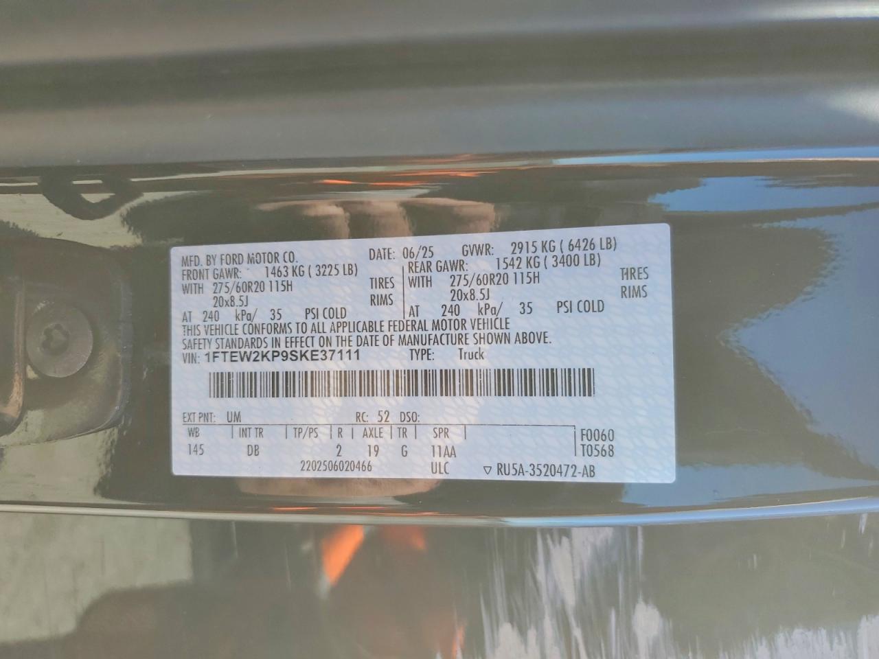 2025 FORD F150 STX photo 23
