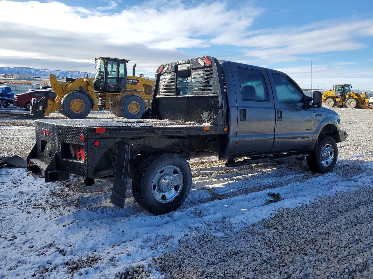 2006 FORD F250 SUPER DUTY FLATBED TRUCK photo 5