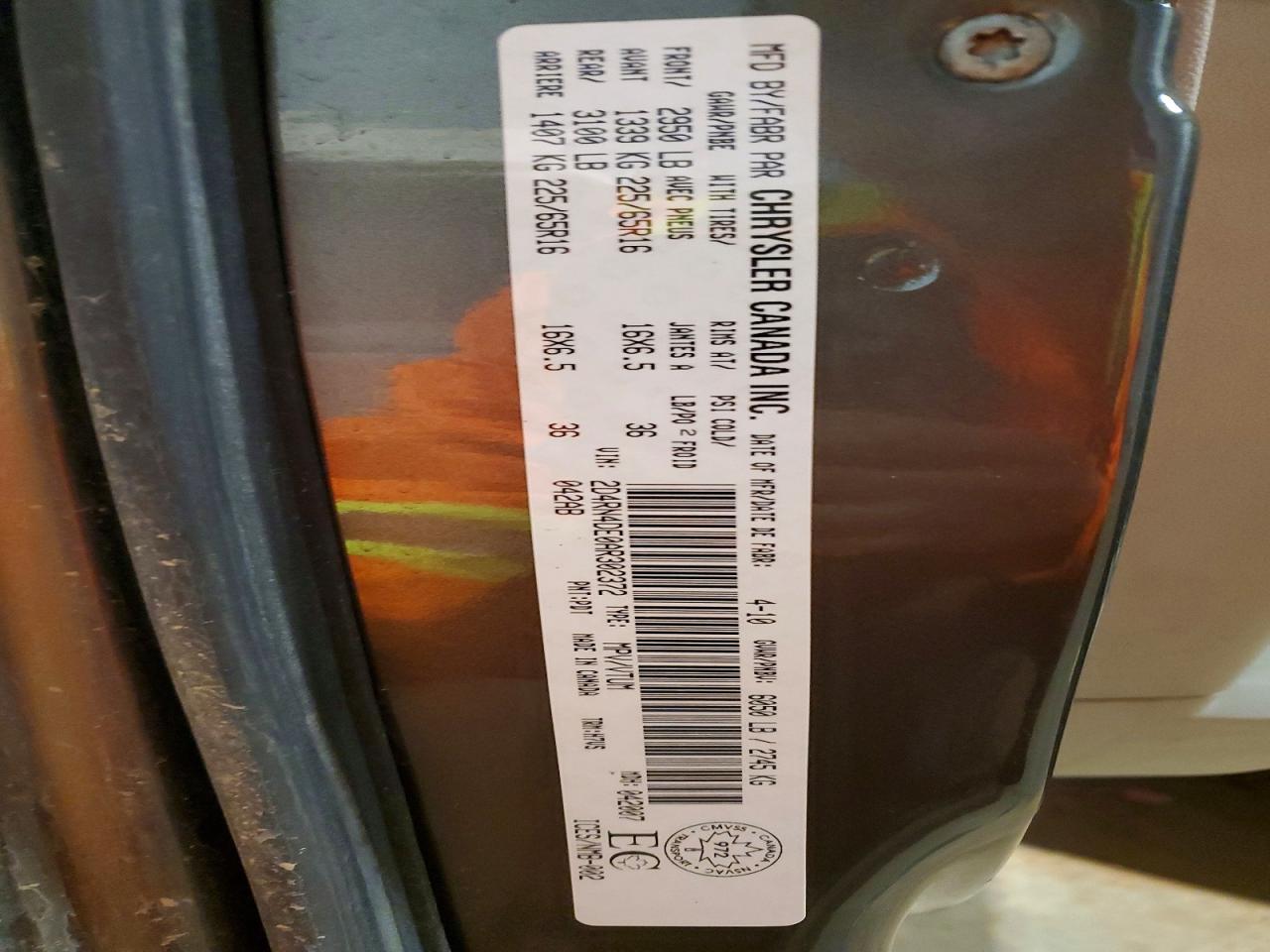 2010 DODGE GRAND CARAVAN SE photo 40