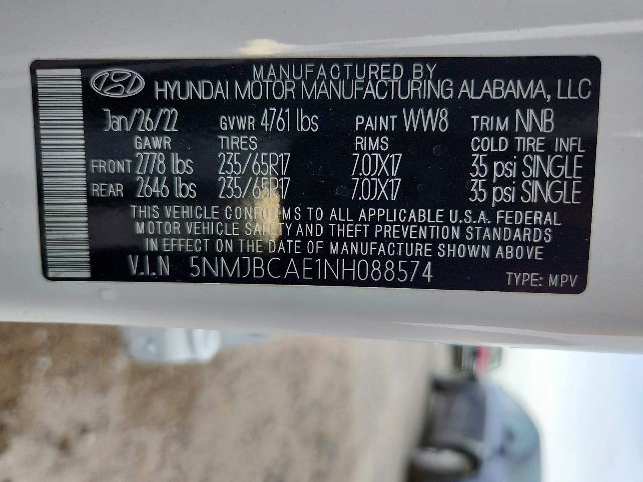 2022 HYUNDAI TUCSON SEL photo 27