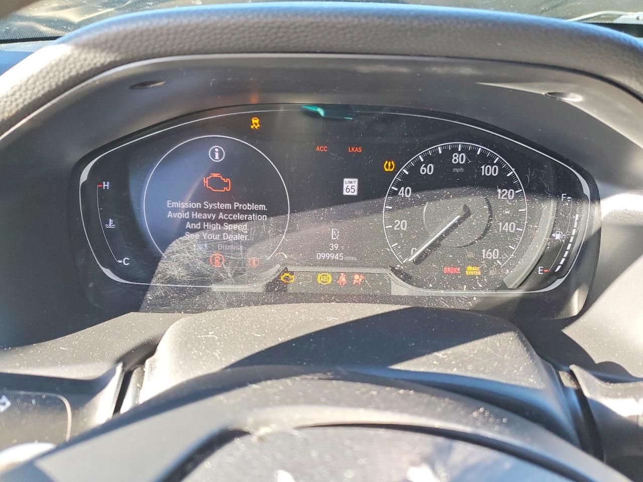 2020 HONDA ACCORD EX photo 9