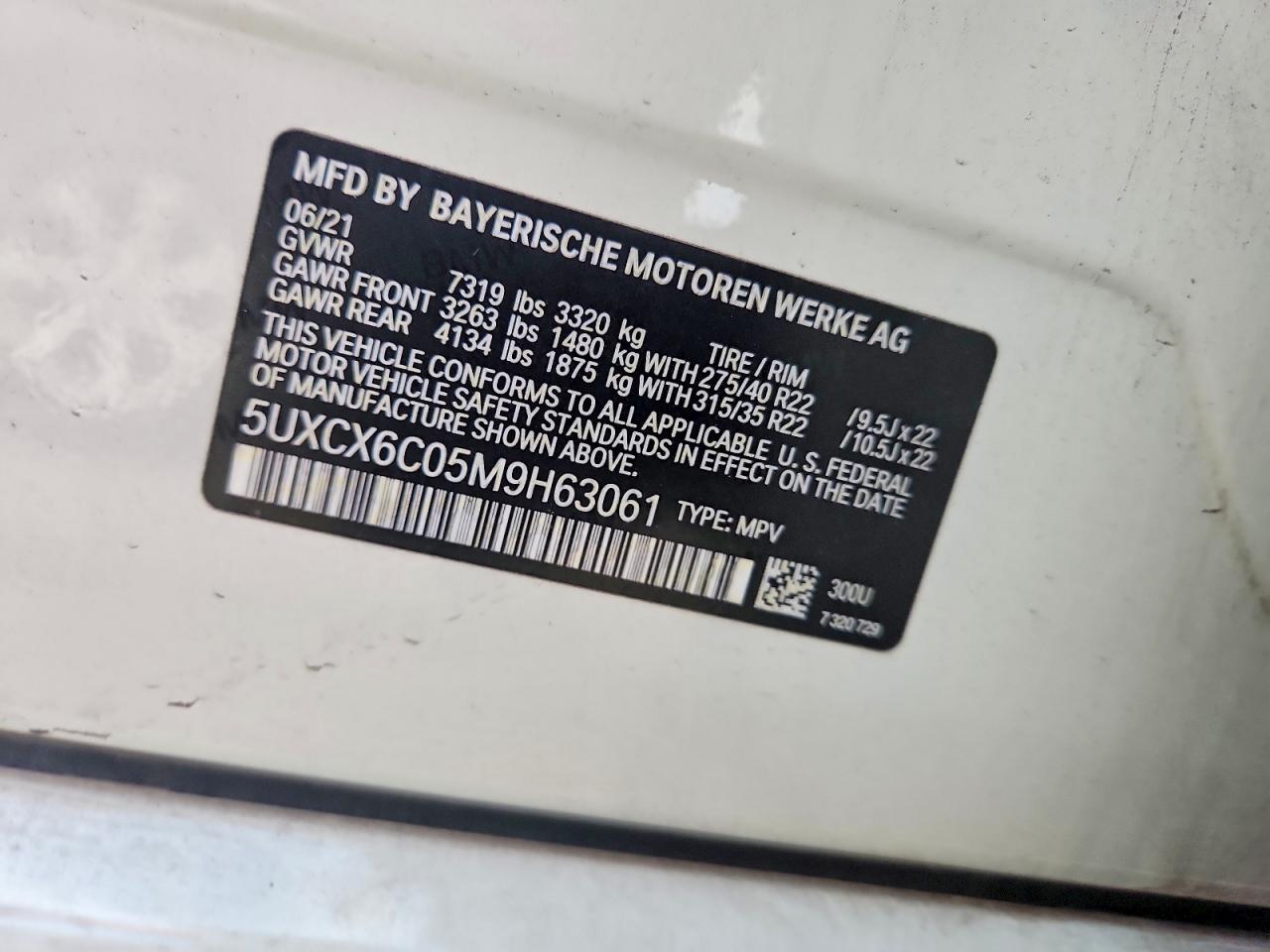 2021 BMW X7 M50I photo 25