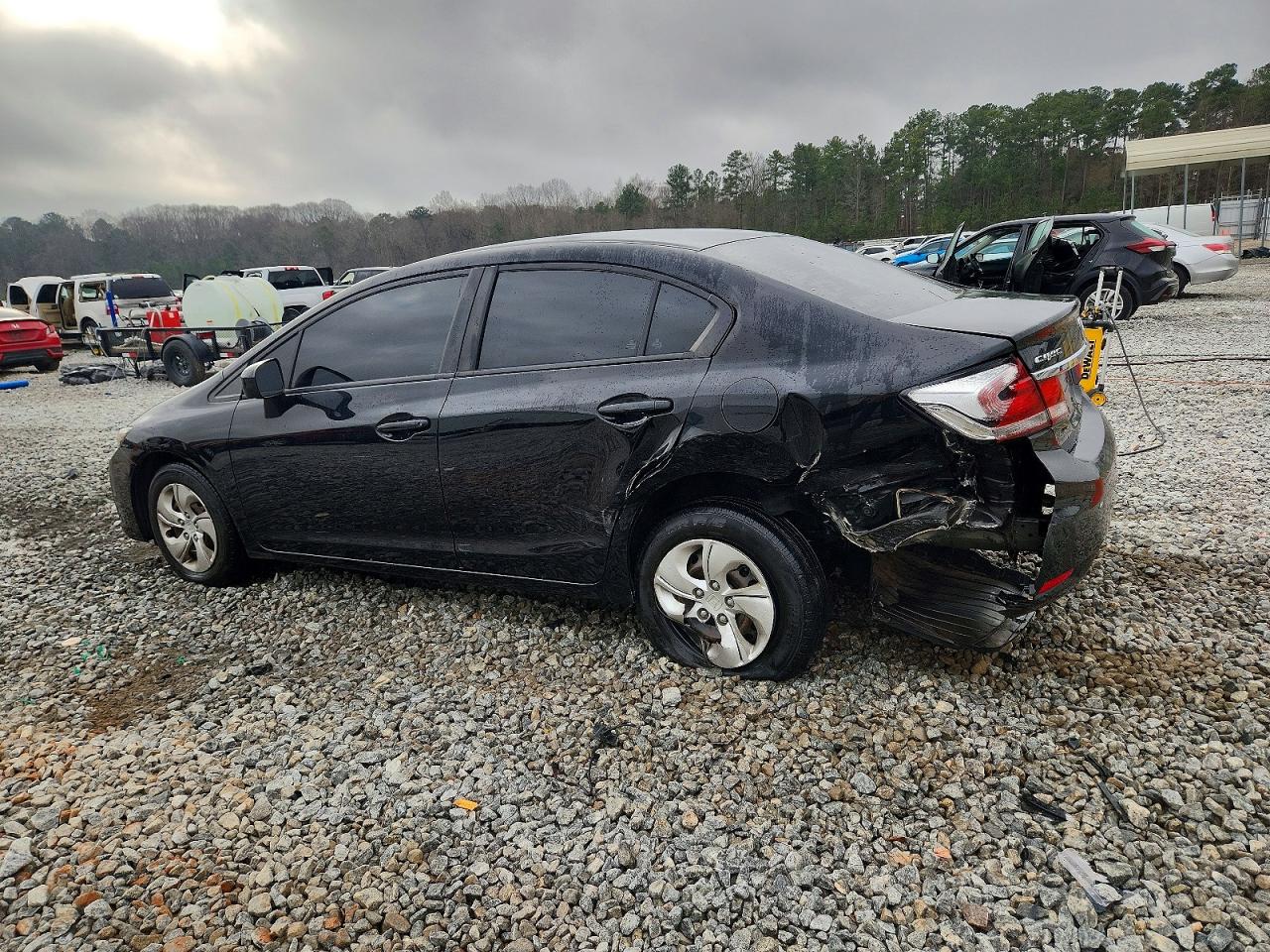 2015 HONDA CIVIC LX photo 3