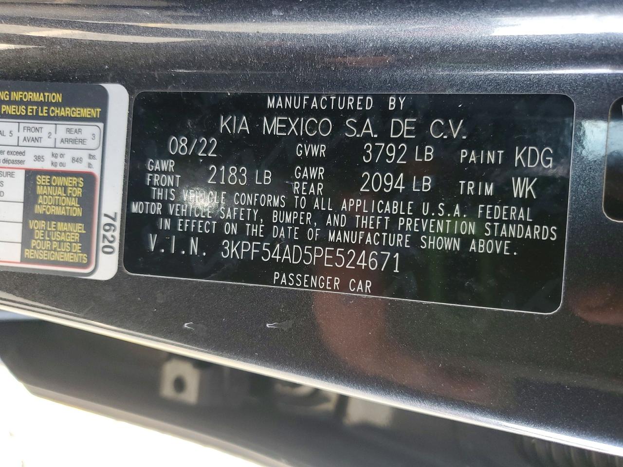 2023 KIA FORTE GT LINE photo 34