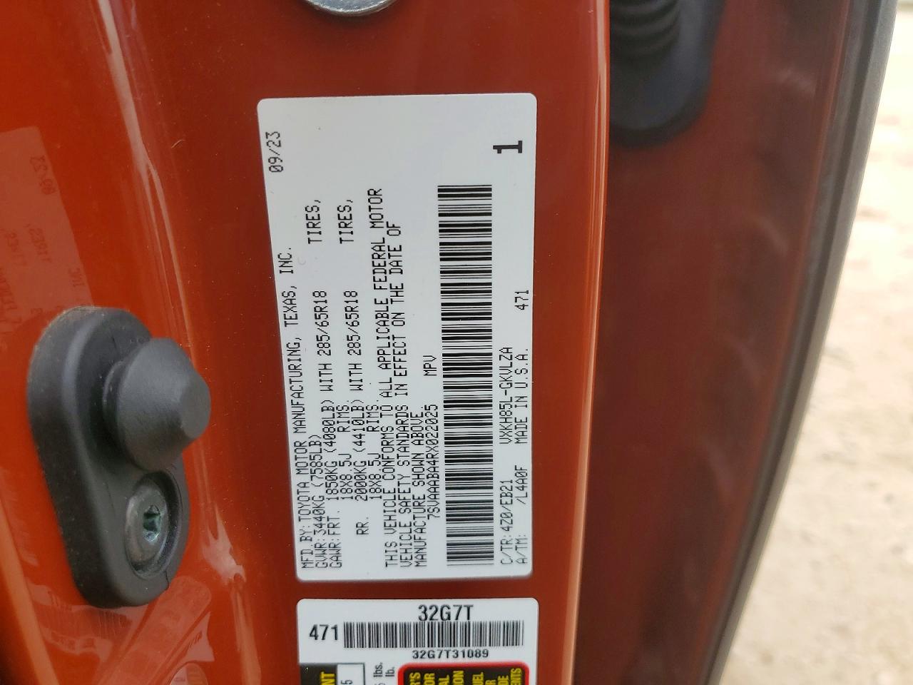 2024 TOYOTA SEQUOIA SR5 photo 25