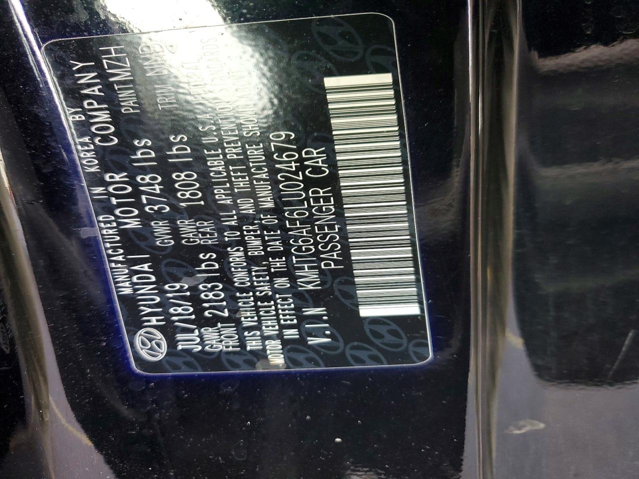 2020 HYUNDAI VELOSTER BASE photo 23