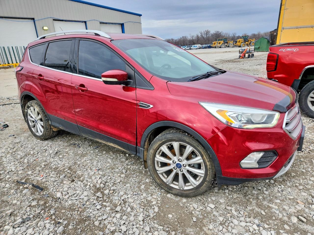2017 FORD ESCAPE TITANIUM photo 4