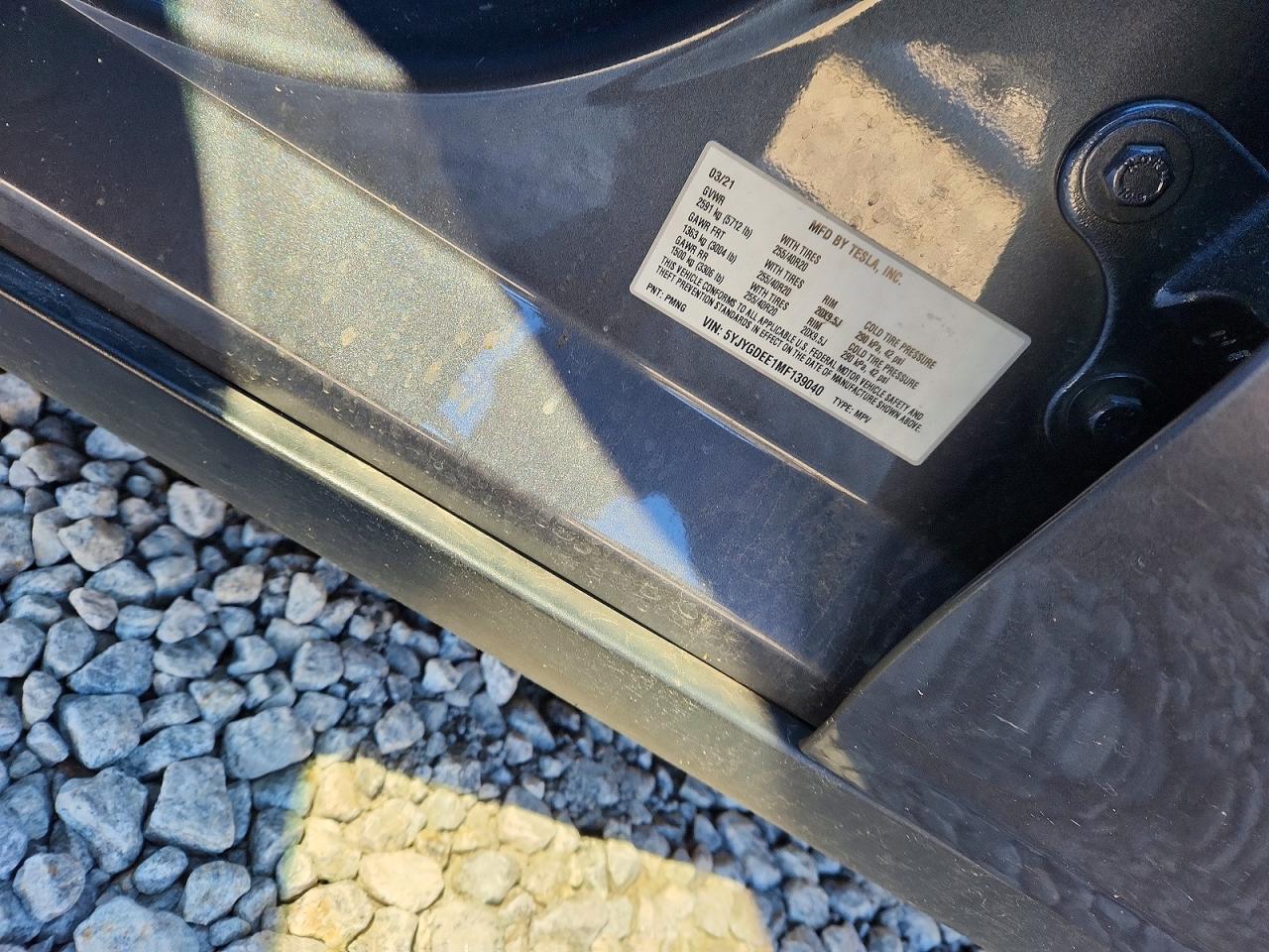 2021 TESLA MODEL Y photo 12