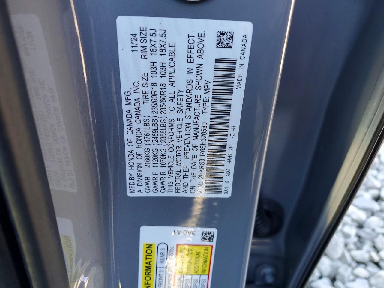 2025 HONDA CR-V EXL photo 13